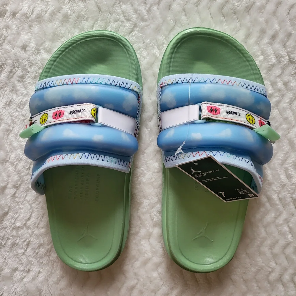 Jordan Super Play J Balvin Slides